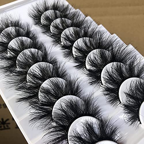 GMAGICTOBO False Eyelashes Fluffy Wispy Eyelashes Faux 3D Mink Las...