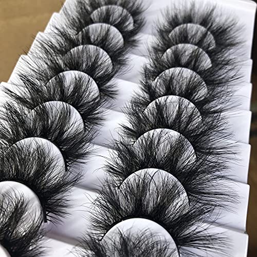 GMAGICTOBO False Eyelashes Fluffy Wispy Eyelashes Faux 3D Mink Las...