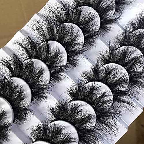 GMAGICTOBO False Eyelashes Fluffy Wispy Eyelashes Faux 3D Mink Las...