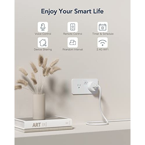 Smart Plug GNCC, Alexa Smart Plugs That Work with Alexa and Google...