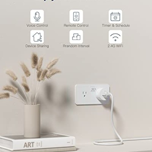 Smart Plug GNCC, Alexa Smart Plugs That Work with Alexa and Google...