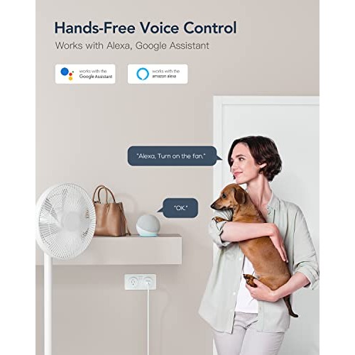Smart Plug GNCC, Alexa Smart Plugs That Work with Alexa and Google...