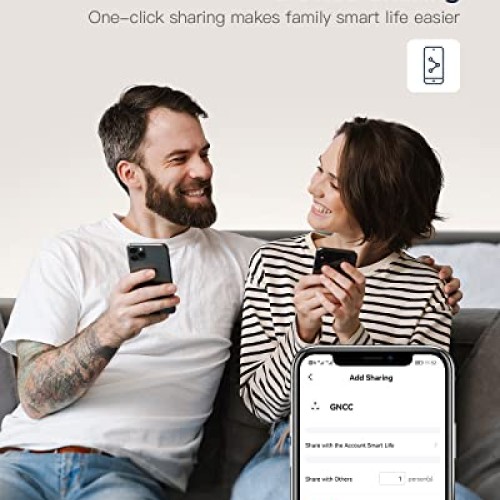 Smart Plug GNCC, Alexa Smart Plugs That Work with Alexa and Google...