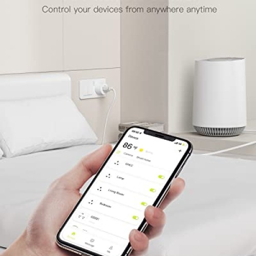 Smart Plug GNCC, Alexa Smart Plugs That Work with Alexa and Google...