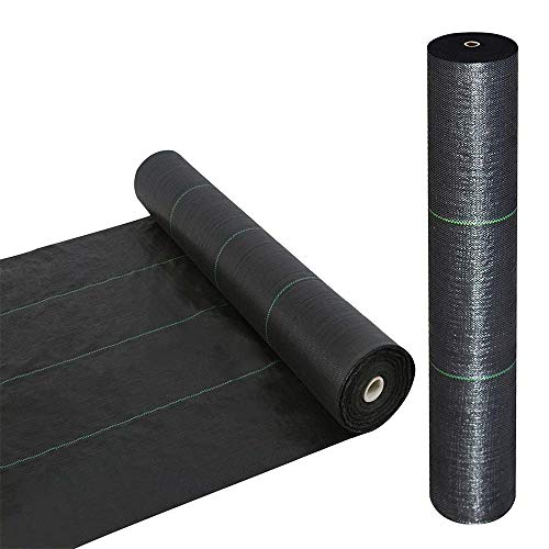 Goasis Lawn Weed Barrier Control Fabric Ground Cover Membrane Gard...