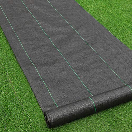 Goasis Lawn Weed Barrier Control Fabric Ground Cover Membrane Gard...