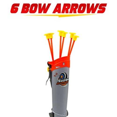GoBroBrand Bow and Arrow Set for Kids -Green Light Up Archery Toy ...