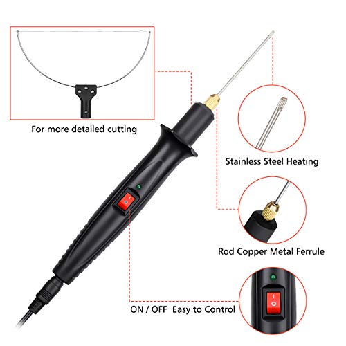 GOCHANGE 3 in 1 Foam Cutter Electric Cutting Machine Pen Tools Kit...