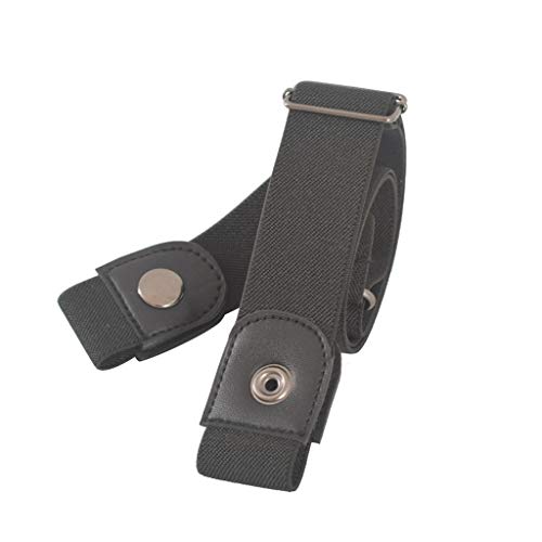 Goddesslili Mens Belt Womens Belt, Buckle-Free Elastic Women Men I...