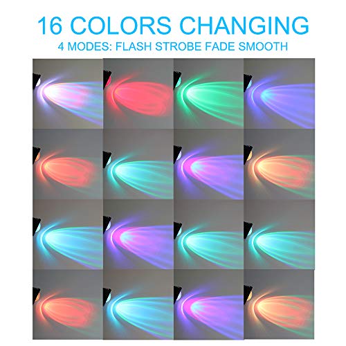GOESWELL Submersible Pond Lights LED Underwater 2Pack,Water Founta...