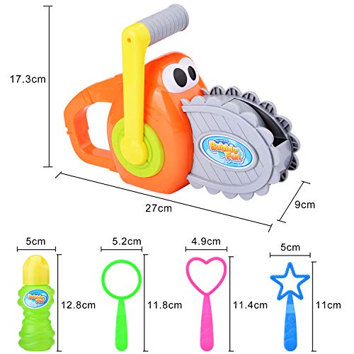 Bubble Machine for Kids,Manual Bubble Blower for Boys and Girls,Ch...