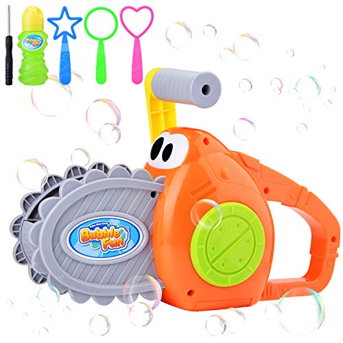 Bubble Machine for Kids,Manual Bubble Blower for Boys and Girls,Ch...
