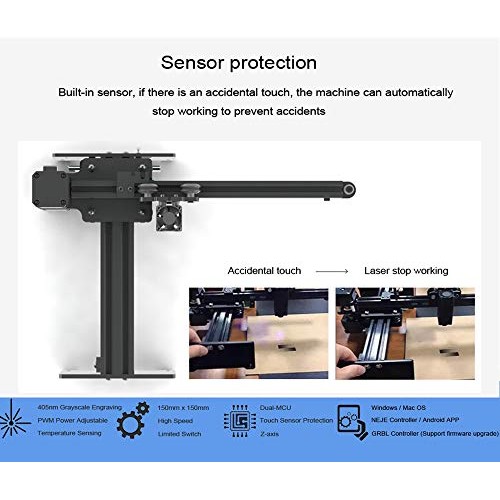 Laser Engraver 7000mW Portable Laser Engraving Machine Mini Carver...