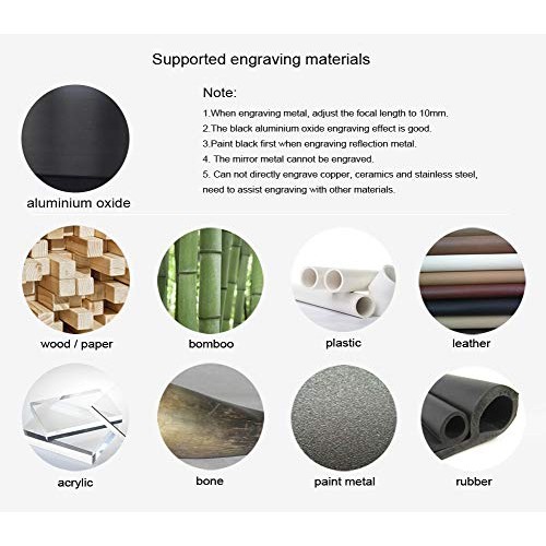 Laser Engraver 7000mW Portable Laser Engraving Machine Mini Carver...