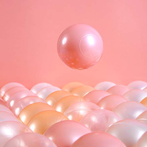 GOGOSO Baby Play Ball Pit Balls - Pack of 100 Crush Proof Plastic ...
