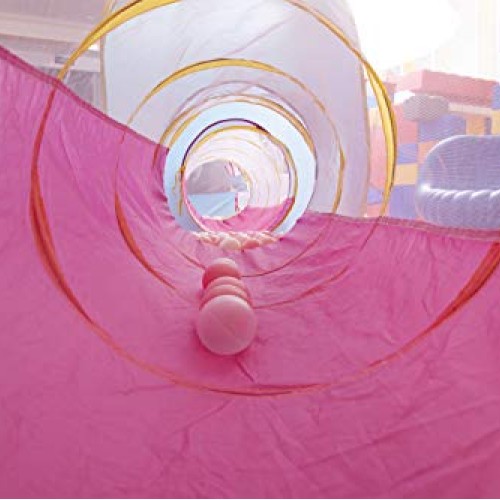 GOJOOASIS 4pcs Baby Tunnel and Tent Pop Up Kids Play Tent w/ Crawl...