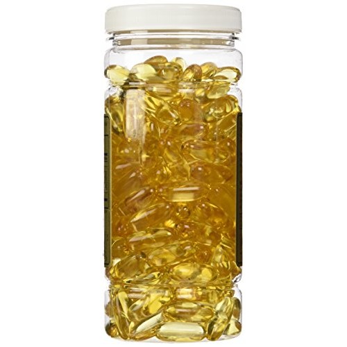 Golden Alaska Deep Sea Fish Oil Omega-3, 1000 Mg, 200 Capsules