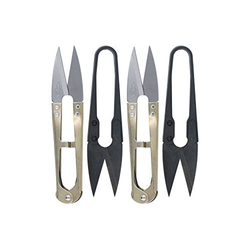 Double Sharp Quick-Clip Lightweight Thread Clippers Trimming Sciss...
