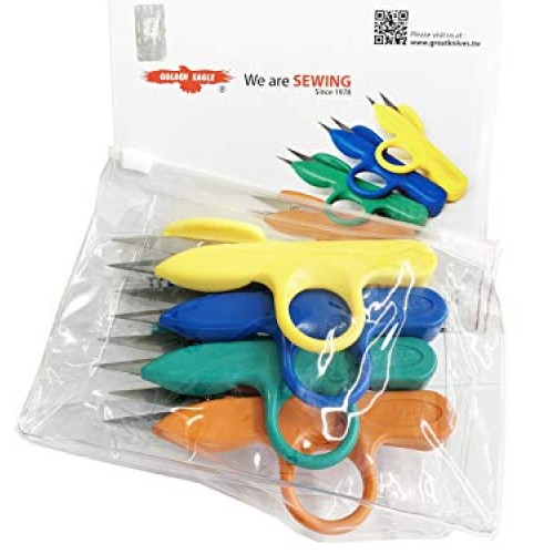 Golden Eagle Right/Left Craft Sewing Pruning Thread Scissors in So...