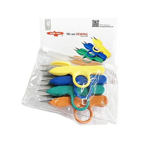 Golden Eagle Right/Left Craft Sewing Pruning Thread Scissors in So...
