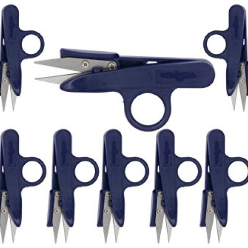 Sharp Point Quick-Clip Lightweight Thread Snippers 12 Piece Pack