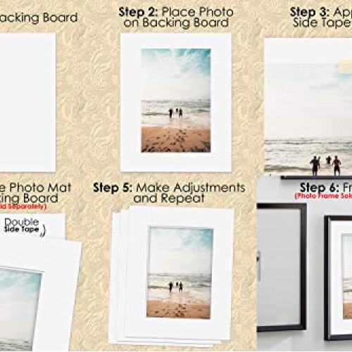 Golden State Art, 10-Pack, 11x14 Backing Boards for Picture Framing