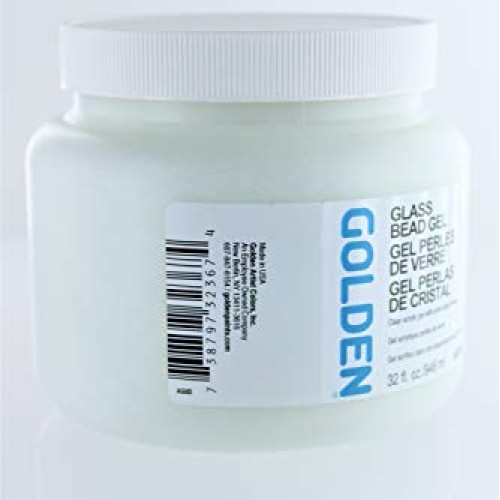 Golden Artist Colors - Glass Bead Gel - 32 oz Jar