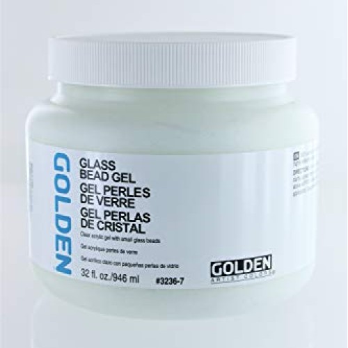 Golden Artist Colors - Glass Bead Gel - 32 oz Jar
