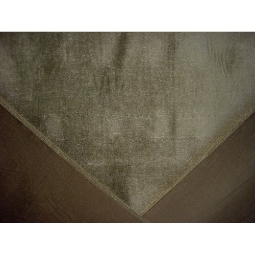 Golding Fabrics Sarah in Basil - Buttery Shimmering Solid Chenille...
