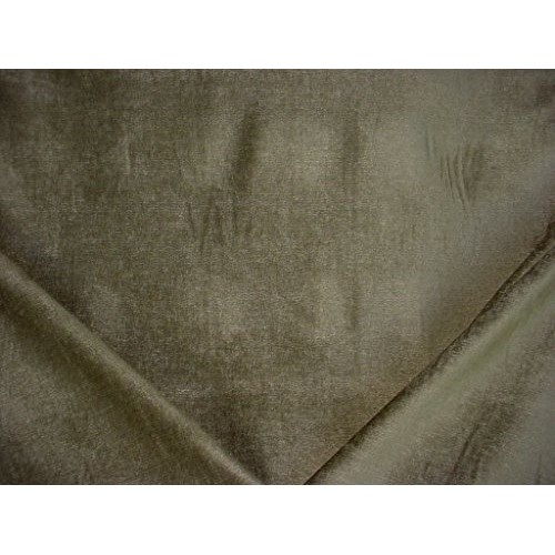 Golding Fabrics Sarah in Basil - Buttery Shimmering Solid Chenille...