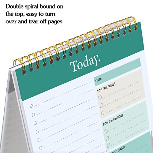 To Do List Notepad - Daily Planner Notepad Undated 52 Sheets Tear ...