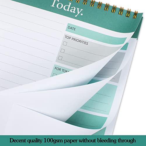 To Do List Notepad - Daily Planner Notepad Undated 52 Sheets Tear ...