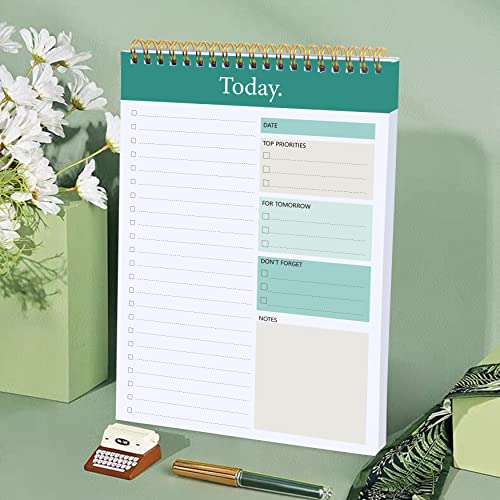 To Do List Notepad - Daily Planner Notepad Undated 52 Sheets Tear ...