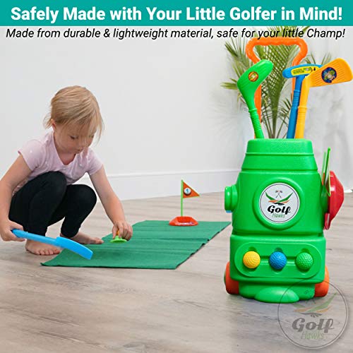 LAB Tested - Premium Kids Golf Clubs 3-5 - Kids Golf Set - Toy G...
