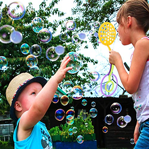 26 Pack Bubble Wands Assortment Toy Set Giant Bubble Wands Large B...