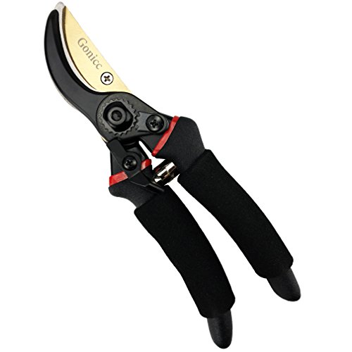gonicc 8 Professional Premium Titanium Bypass Pruning Shears GPP...