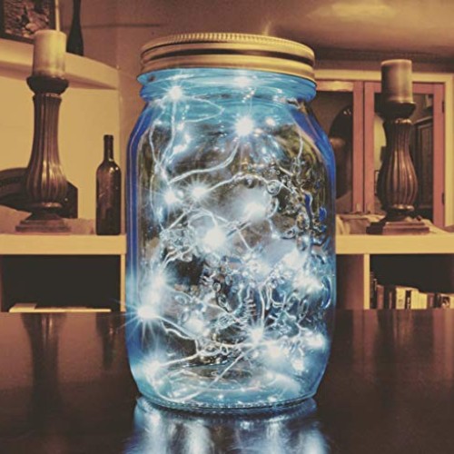 GONIMY Solar Mason Jar String Lights Lid, 9 Pack 20 Led...