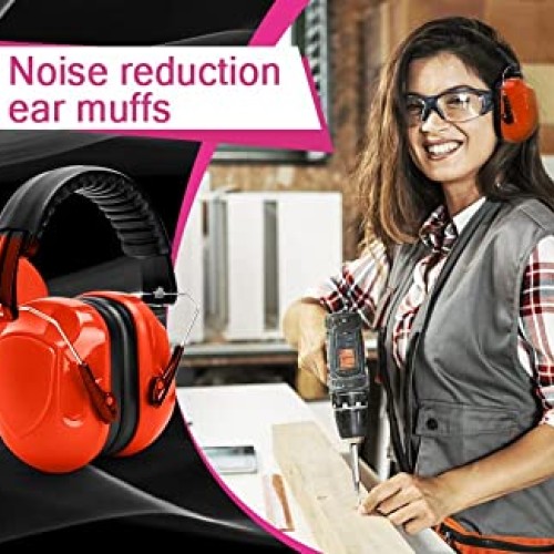 Shooting Ear Protection Earmuffs for Hearing Noise Reduction,Gun R...