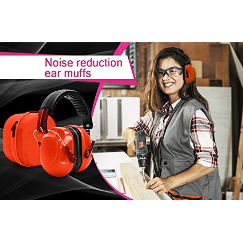 Shooting Ear Protection Earmuffs for Hearing Noise Reduction,Gun R...