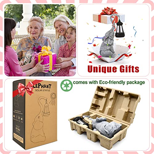 Goodeco Elephant Statue for Garden Decor with Gift Appeal - Ideal ...