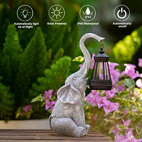 Goodeco Elephant Statue for Garden Decor with Gift Appeal - Ideal ...