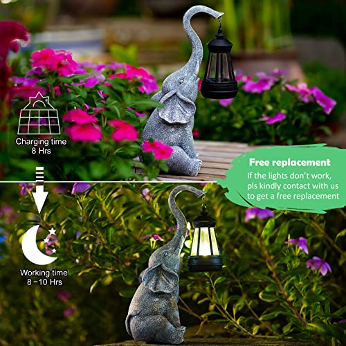 Goodeco Elephant Statue for Garden Decor with Gift Appeal - Ideal ...