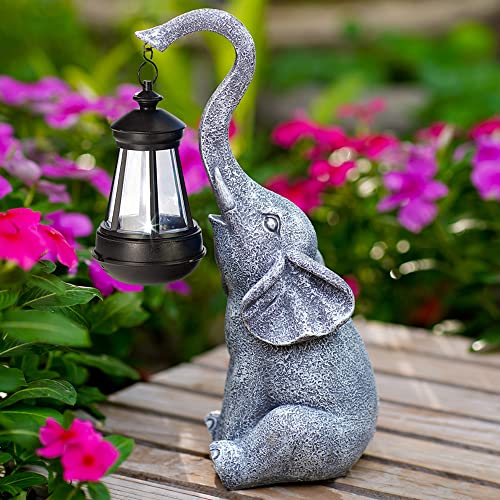 Goodeco Elephant Statue for Garden Decor with Gift Appeal - Ideal ...