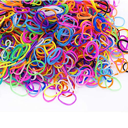 GoodNine 600pcs Rainbow Colorful Rubber Band Elastic Loom bands Br...