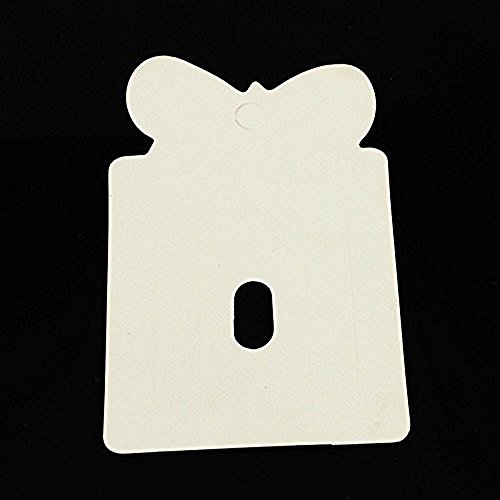 100Pieces Paper Carboard Hair Clip Display Cards Bowknot Camellia ...