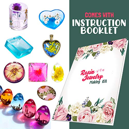 GoodyKing Resin Jewelry Making Starter Kit - Resin Kits for Beginn...