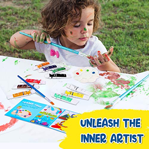 GoodyKing Acrylic Painting Art Set for Kids - 30 Pieces Art Suppli...