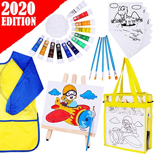 GoodyKing Acrylic Painting Art Set for Kids - 30 Pieces Art Suppli...
