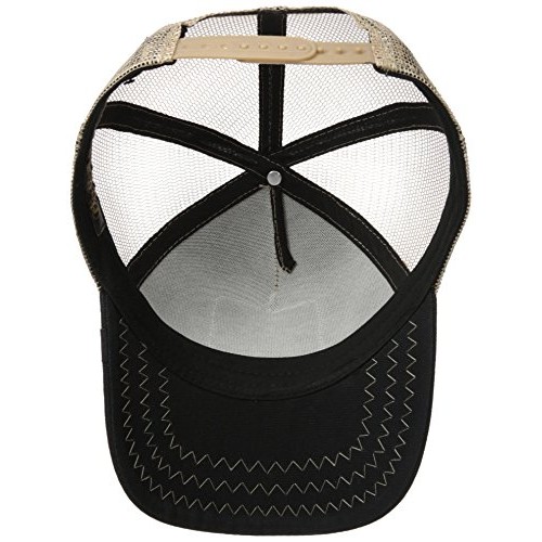 Goorin Bros. Mens Animal Farm Snap Back Trucker Hat, Black Rooste...