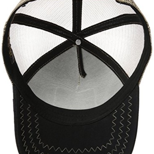 Goorin Bros. Mens Animal Farm Snap Back Trucker Hat, Black Rooste...